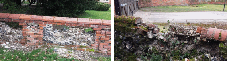 churchyard wall